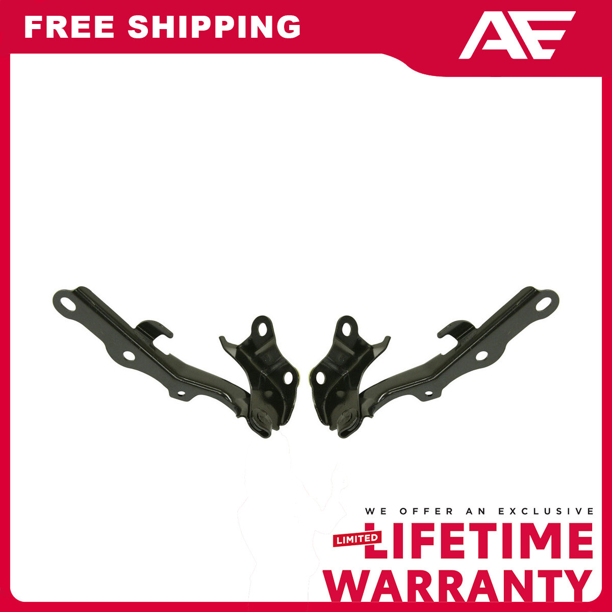 1998-2007 Lexus UZJ100L LX470 Front Left & Right Hood Hinge Set of 2 main image 1