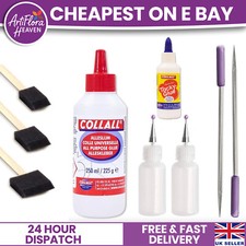 All Purpose Glue - Perfect For Arts, Crafts & DIY Transparent Fast Drying Collal