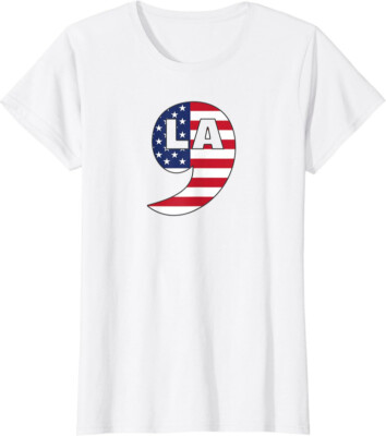 Comma La Funny Kamala For President Saying Ladies' Crewneck T-Shirt