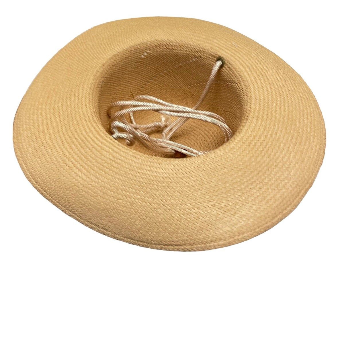 Pantropic Woven Straw Hat Helen Kaminski XY Straw 100% Raffia EMOSI Fedora Hat Chalk  main image 4