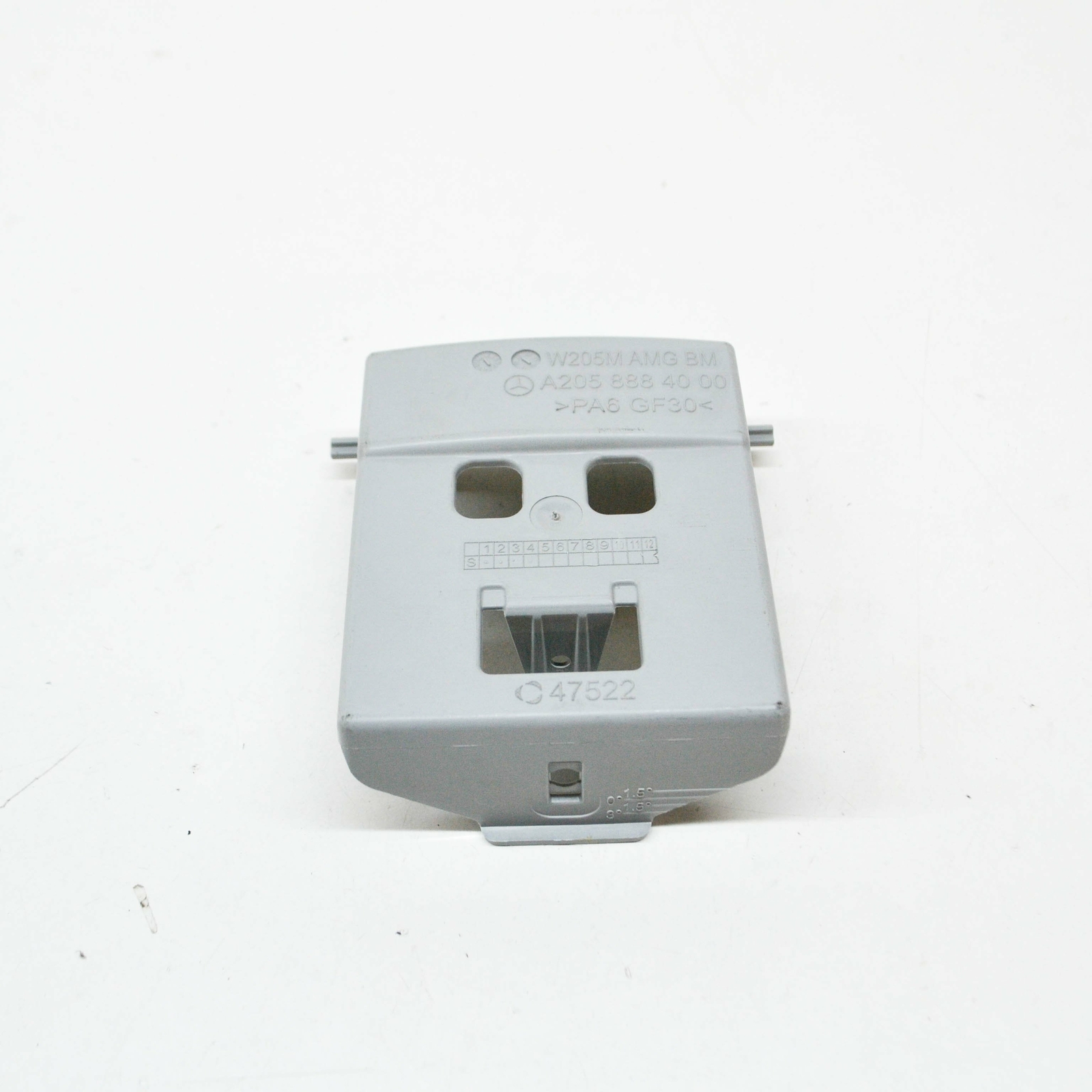 Support de calandre de pare-chocs avant pour Mercedes-Benz C W205 A2058884000