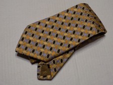 ROBERT TALBOTT  MULTICOLOR  men's tie 100 Silk Made in USA