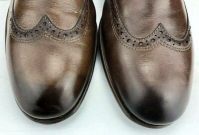 John Varvatos Star USA Luxe Oxford Dress Shoes Wingtip Brown  display picture 1