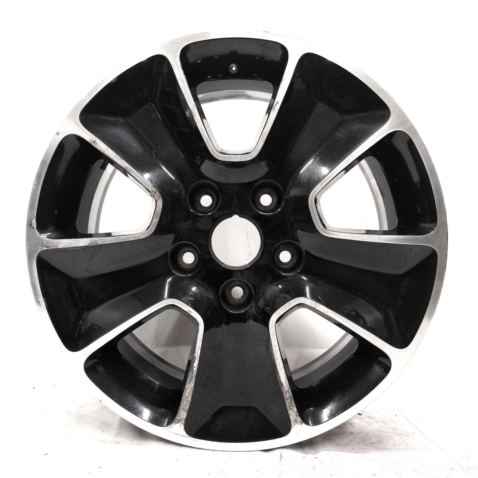 GENUINE DACIA DUSTER 20132017 16" BLACK/POLISHED ALLOY WHEEL PART No