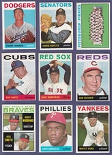 1964 Topps Baseball (371-446) * You Pick * Conditions Listed