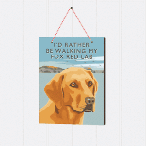 A house is not a home without a Yellow Lab wood sign Labrador gift//present Dog