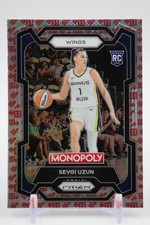 2024 WNBA Panini Monopoly Sevgi Uzun Red Dice Prizm RC