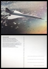 Postkarte Ak Postcard Concorde Air France Airline 70er Jahre