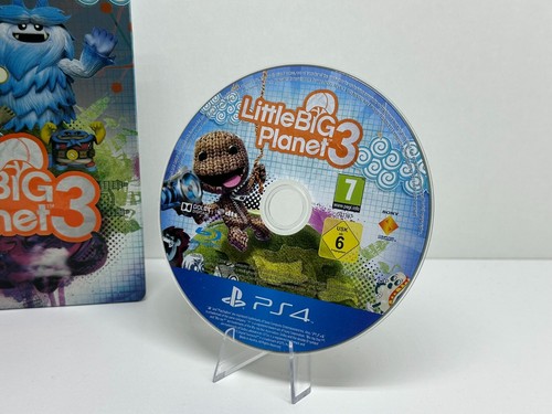 Playstation 4 Little Big Planet 3 Steelbook + Spiel, Top! ⚡VERSAND⚡ - Picture 2 of 6
