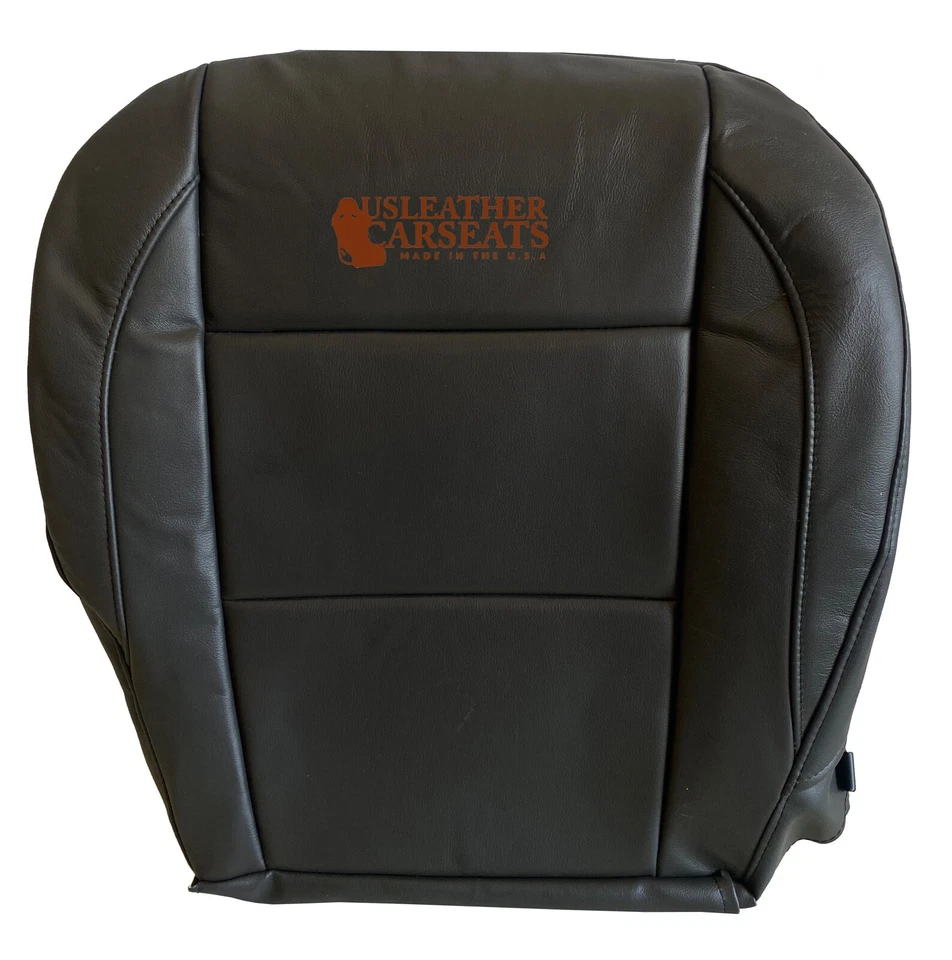 08 2009 2010 Cubierta de cuero de repuesto inferior del conductor para Nissan Titan gris oscuro Foto 3 de 4