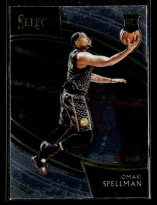 2018-19 Panini Select #293 Omari Spellman Rookie Card Atlanta Hawks