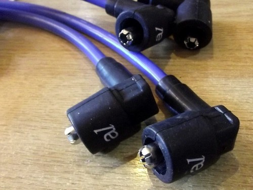 HT leads, blue 8mm spark plug ignition lead set, Mazda MX5, 1.6 1.8 Eunos MX-5 - Picture 4 of 4