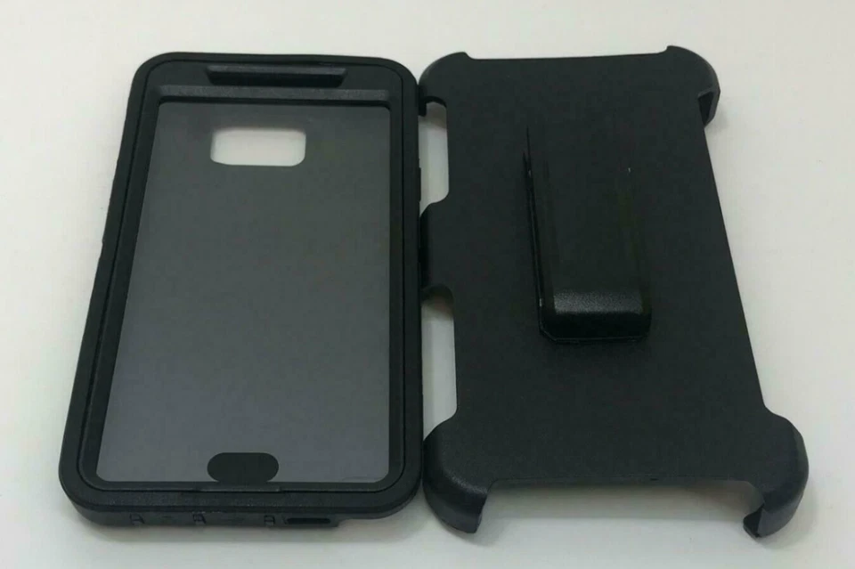 For Samsung Galaxy Note 5 Case Cover With(Belt Clip Fits Otterbox Defender)Black - Image 3 of 3