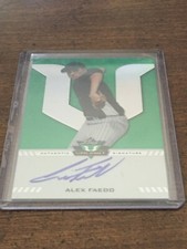 ALEX FAEDO 2017 Leaf Valiant Autograph #19/99 DETROIT TIGERS ROOKIE