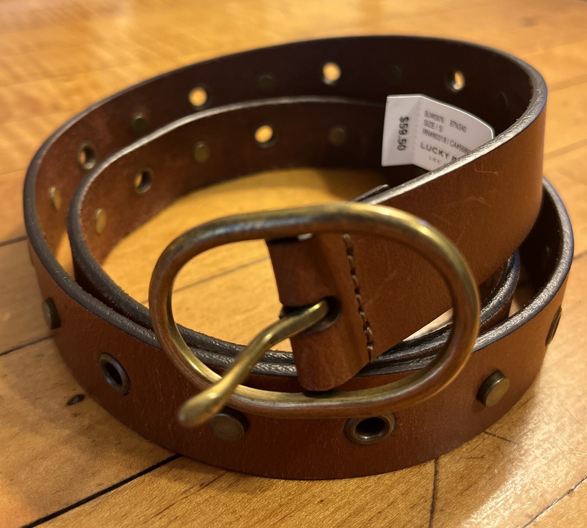 LUCKY BRAND Leather Belt Brown Women\'s Size XS - Small Lucky Brand - Brandclub - Lucky Brand Women main image 2