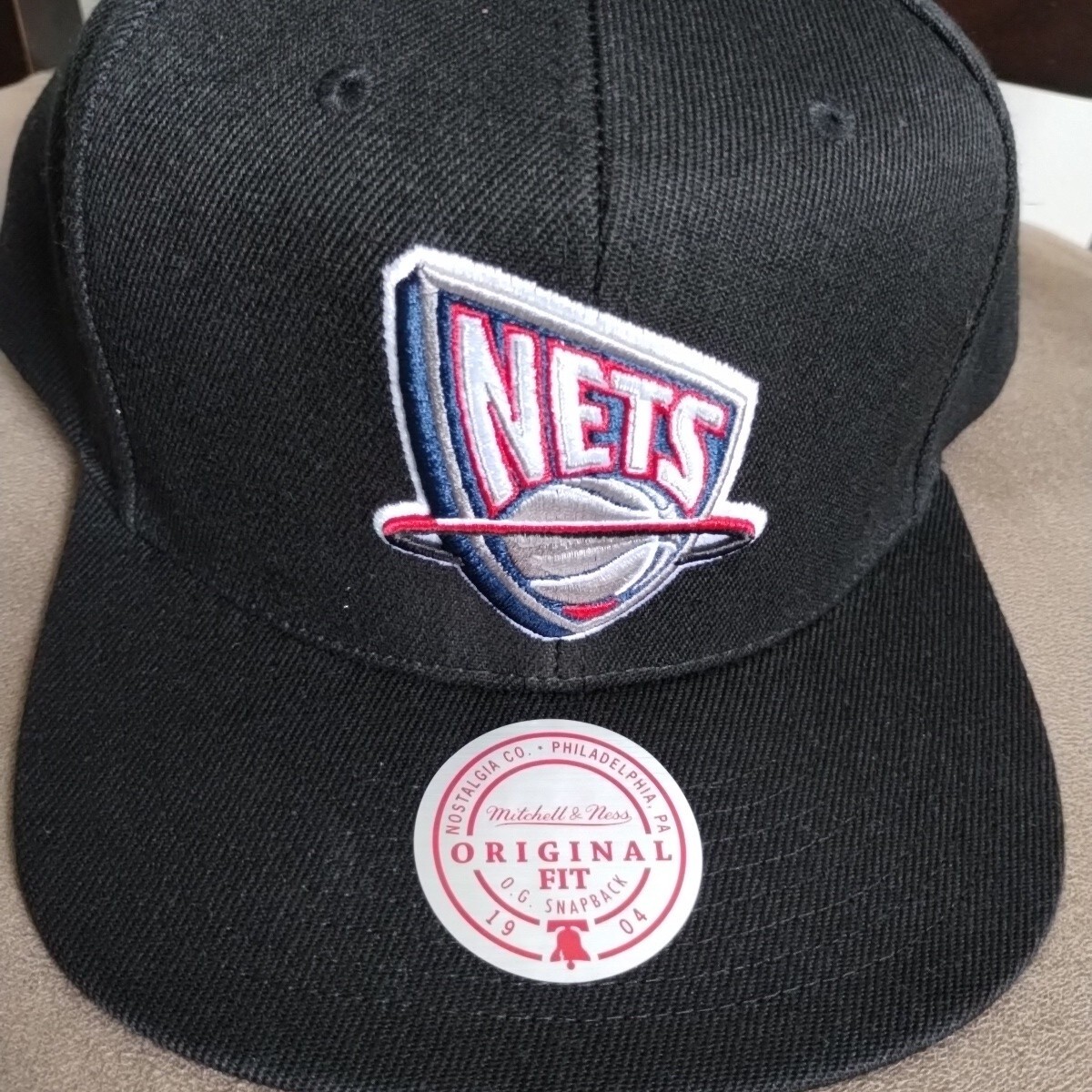 Mitchell and Ness New Jersey Nets Snapshot snapback hat