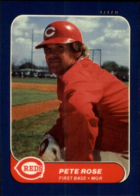 1986 Fleer Mini #40 Pete Rose