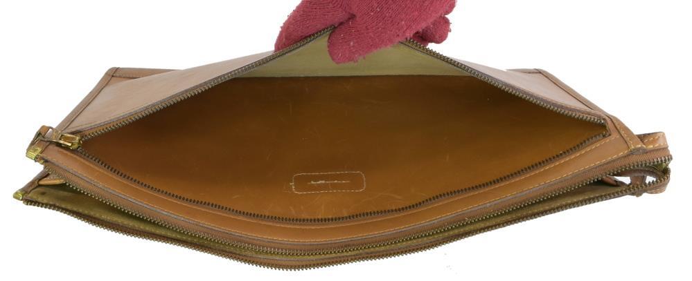 Vintage Ghurka Marley Hodgson #7 DOCKET Saddle Leather Vintage Ghurka Marley Hodgson #7 DOCKET Saddle Leather