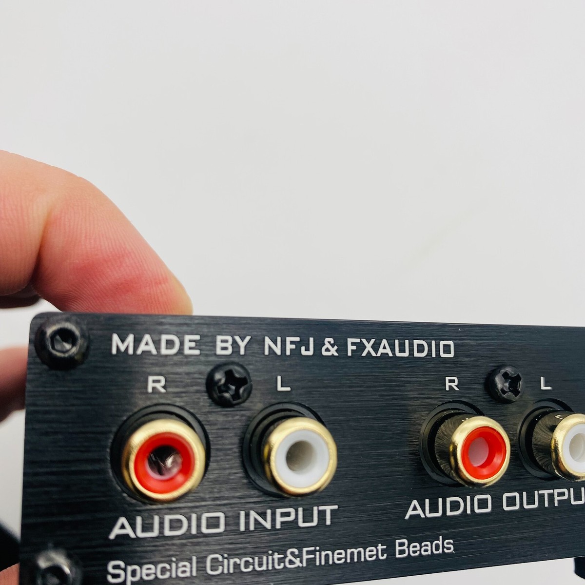 Fx-Audio Tube-01J Black Tube Preamp Line Amplifier Nfj Fx-Audio Tube-01J Black Tube Preamp Line Amplifier Nfj