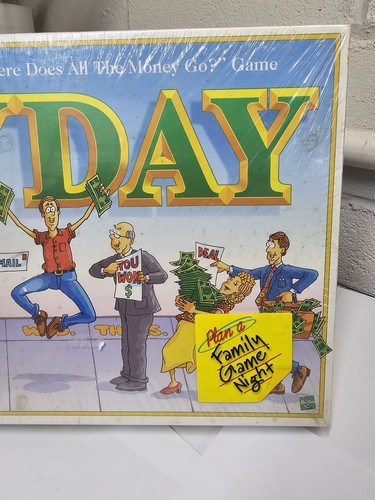 Vintage PAYDAY 1999 Parker Brothers Board Game 100% COMPLETE NEW SEALED - Picture 10 of 14