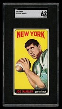 1965 Topps Set-Break #122 - Joe Namath Rookie SGC 6 EX NM