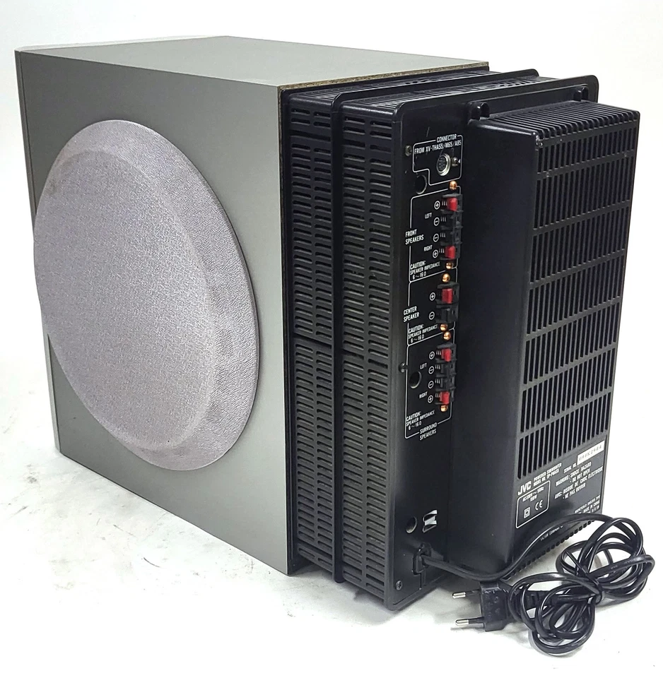 Subwoofer Attivo Vintage JVC SP-PWA55 – 150W – 230V Europlug – Per XV-THA55/M65 - Immagine 4 di 4