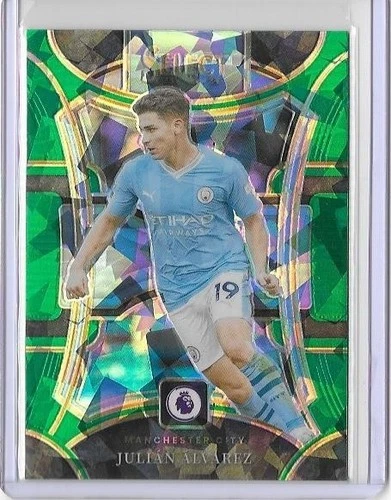 2023-24 JULIAN ALVAREZ PANINI SELECT MEZZANINE GREEN ICE NO. 165 PREMIER LEAGUE