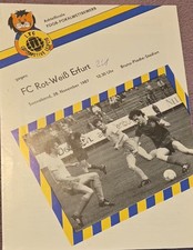 1987/88 FDGB Pokal 1.FC Lok Leipzig - FC Rot-Weiß-Erfurt