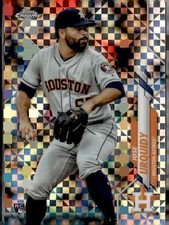 2020 Topps Chrome #142 Jose Urquidy X-Fractor Refractor