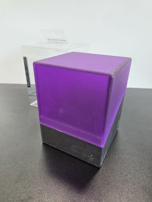 Ultimate Guard Boulder 100+ Deckbox Hartplastik MTG Pokemon (Amethyst/ Schwarz)