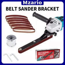 DIY Angle Grinder Electric Belt Sander Attachment Polishing Tool For Woodworking