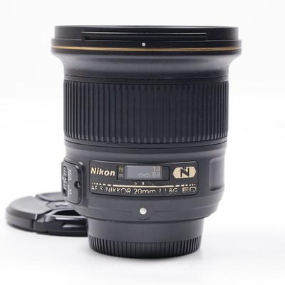 Nikon AF-S NIKKOR 20mm f/1.8 G ED [Near Mint] #6728LC