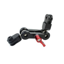 Universal 360 Swivel Arm Aluminum Alloy Rotary Ball Head Action Camera Adapter