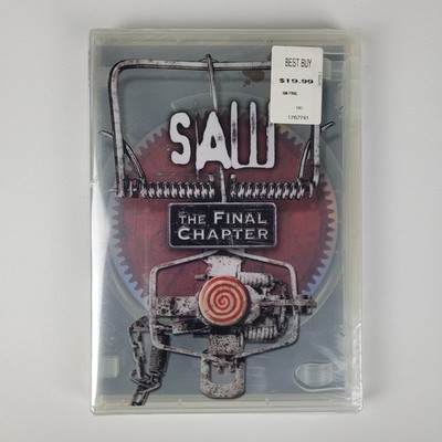 Saw The Final Chapter DVD Horror Movie Lionsgate 2009 Thriller Franchise Sealed