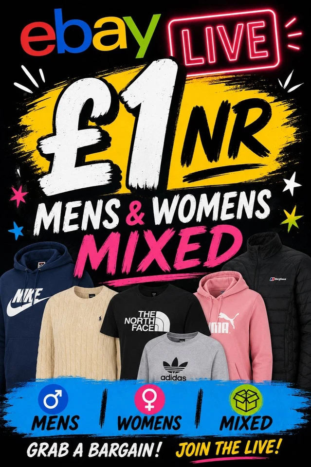 💥 £1 NR CLOTHING MADNESS | Branded Men's & Women's Bargains 💥