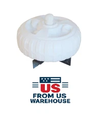 Dock Edge Inflatable Dock Wheel – 9" Diameter, Marine Boat Dock Protection