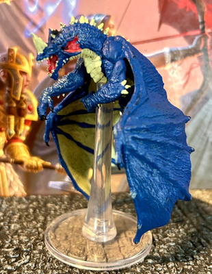 Young Blue Dragon D&D Miniature Dungeons Dragons Return of the Dragons large 41