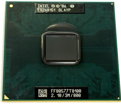 Intel Core 2 Duo T8100 2.1GHz SLAYP Socket P Mobile Laptop CPU Tested