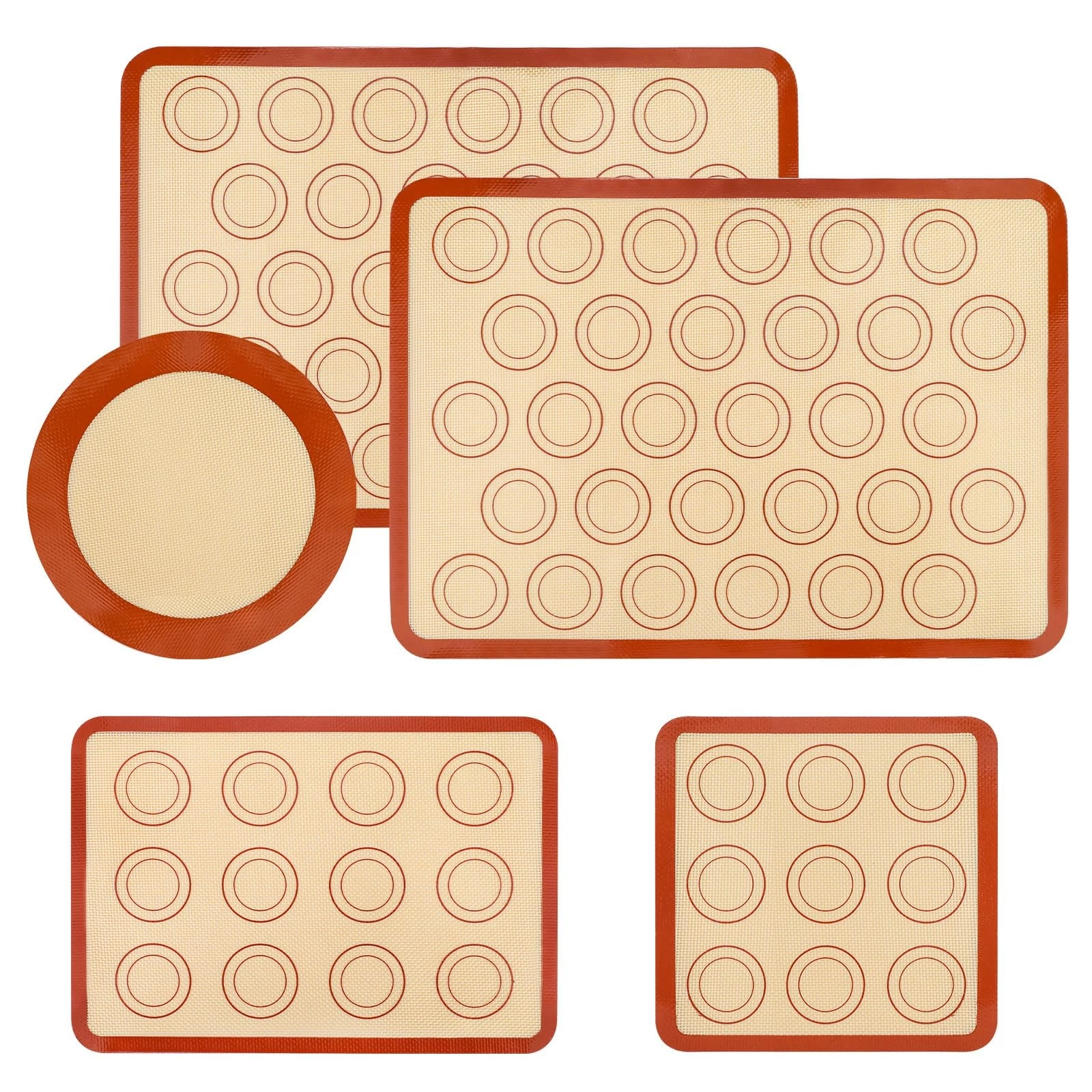 Piece Silicone Baking Mat Set, Non-Stick and Food-Reusable Oven Liners, Perfe...
Opens in a new wind
