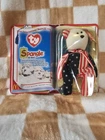McDonald's Ty Beanie Baby Spangle the Bear - Rare Vintage 1999