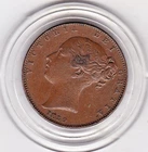 1839 Victoria Farthing — photo from another recent sale