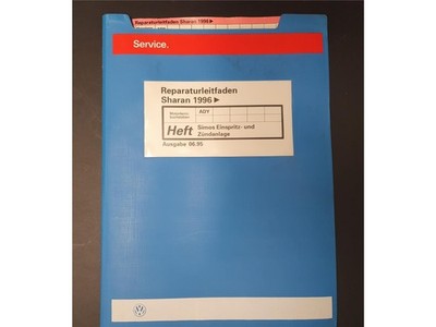 VW Reparaturleitfaden Sharan 1996 Simos Einspritz Zündanlage ADY