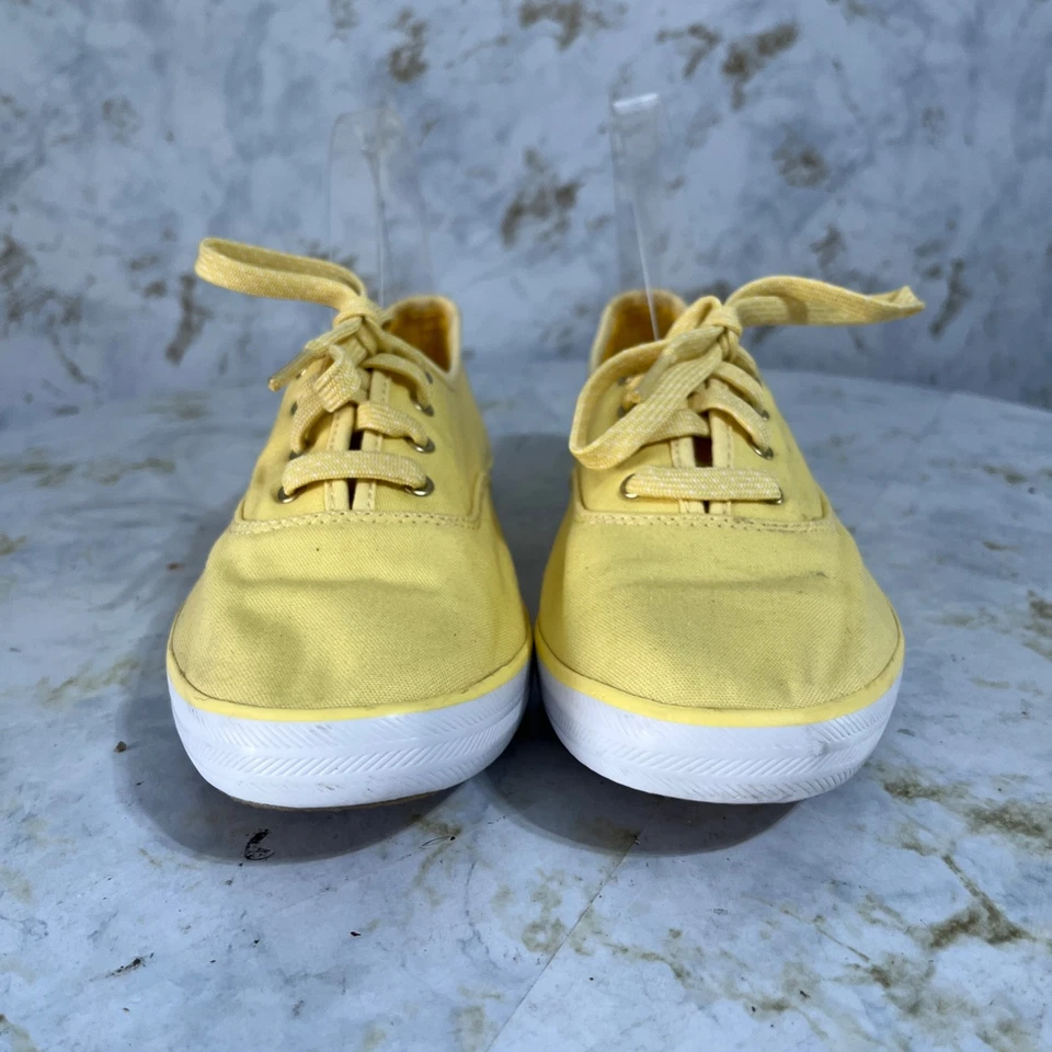 Keds Champion Women's Size 8 Shoes Yellow White Comfort Casual Fashion Sneakers - Image 2 of 4