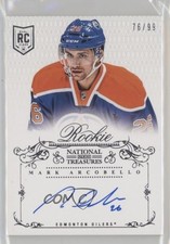 2013-14 Panini National Treasures Rookie 76/99 Mark Arcobello #102 Auto 1e15