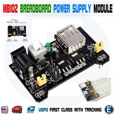 MB102 Breadboard Power Supply Module 3.3V 5V Solderless For Arduino