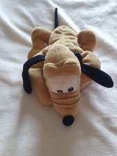 Disney Store exklusiver 90er 2000er Vintage Pluto 6 Zoll Mini Sitzsack Plüsch