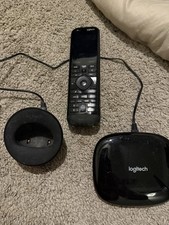 Logitech Harmony Universal Remote Wireless Control Black Hub Dock IR Blasters