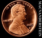 2005-S Lincoln Memorial Cent - Choice Gem Proof  Lustrous  No Reserve  #L7236 — photo 1