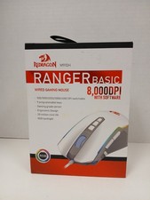 Redragon Ranger Basic M910H Wired Gaming Mouse, White  1 