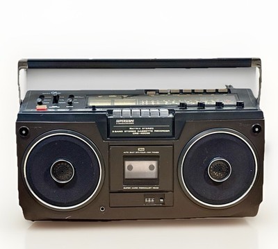Marantz Superscope CRS-4003S Vintage Boombox Matrix Cassette Radio Needs Service